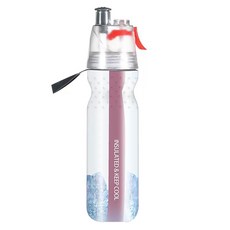 KEEP COOL 미스트 보냉 자전거 물통, 레드, 500ml, 1개