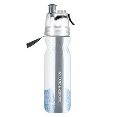 KEEP COOL 미스트 보냉 자전거 물통, 블랙, 500ml, 1개