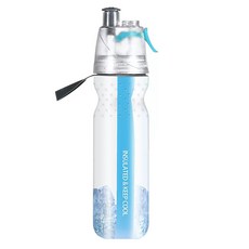 KEEP COOL 미스트 보냉 자전거 물통, 블루, 500ml, 1개