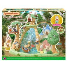 EPOCH Sylvanian Families 森林家族 秘密森林裡的瀑布探險公仔組 5761, 1組