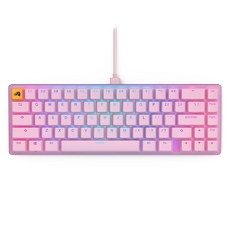 Glorious GMMK2 65% Prebuilt 客製化鍵盤, 粉紅色, 單一商品, 無數字鍵盤