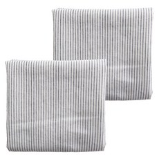 Maison Textile 經典風格條紋手帕 2入