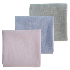 Maison Textile 鹽染生物水洗手帕3件組