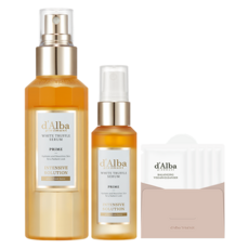d'Alba 頂級白松露強效保濕精華100ml*2瓶+50ml*2瓶+潔面凝露隨身包3ml*5包, 1組