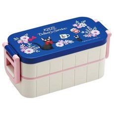 스케이터 YZW3AG 휴대용기 앤 젓가락 2단 도시락 600ml, 마녀배달부 키키, 1세트