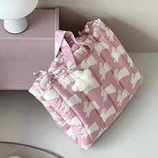 FRAMBOISE Cring Rabbit童款60支棉分離式午睡墊, Candy Pink