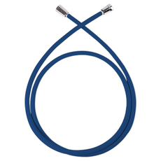 IROHOME 不用擔心水垢且不易纏繞的PVC淋浴軟管, 鈷藍色