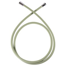 이로홈 물때 걱정없고 꼬이지 않는 PVC 샤워호스, 1.5m, 올리브