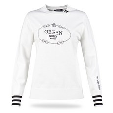 GreenQueen Lux Golf 女款 GQ 版圓領長袖針織衫 GQ4S612W
