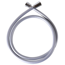 IROHOME 防汙垢防纏繞PVC軟管蓮蓬頭軟管, 銀色