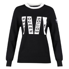 GreenQueen Lux Golf 女士 GQ 版圓領長袖針織衫 GQ4S606W