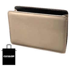 카에버 공간 간섭 제로 차량용 틈새 수납함 전차종 호환, 1개, 버건디