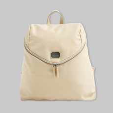 AGATHA 璦嘉莎 女款 Add 三角形後背包 AGTB145-707, 米色
