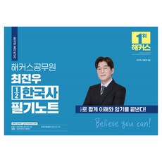 hackersgosi 2025 崔鎮宇 1⁄2韓國史筆記 9級公務員, 駭客