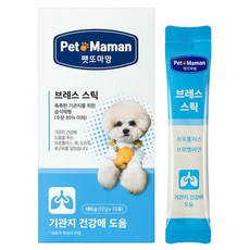 펫또마망 강아지 스틱 영양제, 호흡기/기관지, 1개, 15회분