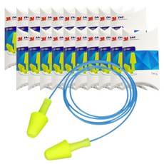 3M 耳塞靈活貼合可重複使用可水洗耳塞, 20個, 1入
