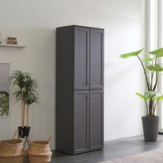 쉐프GR 1800 다용도 주방수납장 방문설치, 그레이