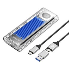 ORICO 奧睿科 20Gbps M.2 NVMe 專用散熱外殼, TCM2-G20(藍色)