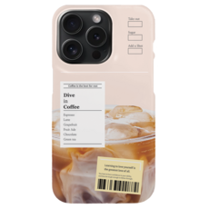 스메르 인 더 카페 슬림 하드 휴대폰 케이스