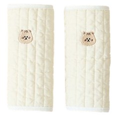 100支棉2層孩童背帶肩部口水巾, 松鼠款, 2條