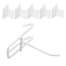 Maket Gamseong 室內裝飾網格掛鉤, 50個, 白色