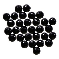 아리코 DIY 인형만들기 단추 눈알 10mm, 블랙, 100개