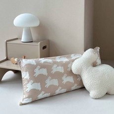 FRAMBOISE Kring Rabbit 60支紗枕頭套, 牛奶米色