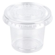 PET 透明醬料試飲杯組 4.5 x 3.5 cm, 100個, 1套
