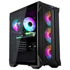 Jooyon 2024 LIONINE Turbo Ryzen 5 Ryzen 7000 系列 GeForce RTX 4060, Free DOS, 黑色, 16GB, CG27646, 512GB