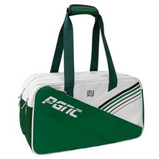 peggynco 羽毛球肩背包包包 PCB-044, 白色, 綠色