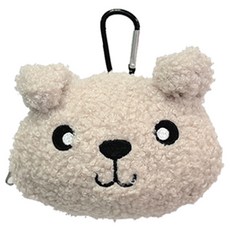 패기앤코 인형볼케이스 공케이스 탁구공 골프공 가방 DB-003, 베이지, 1개