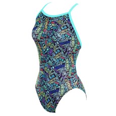 토네이도 세미컷 원피스 여성수영복 RLS