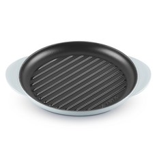 LE CREUSET NT 圓形電磁爐烤盤 海岸藍, 1個, 25cm