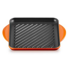 LE CREUSET NT 電磁爐方形烤盤 橘色, 1個, 24cm