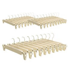 온모아 논슬립 바지걸이, 카키, 60개