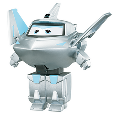 SUPER WINGS 電動迷你變身特雷弗機器人玩具, 混合色
