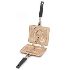 SILVERSTAR IH電磁爐金魚鯛魚燒烤盤 + 收納袋, 1個, 17.5 x 2.5 x 36.5 cm, 17.5cm