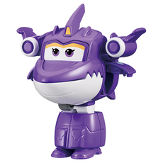 SUPER WINGS 電動迷你變形莎莉機器人玩具, 混合色