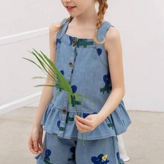 MyLittleStar 女童愛心汽車上衣