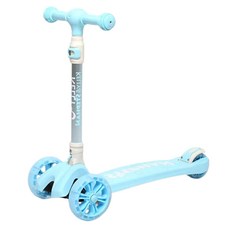 KELLY&STEPHAN 孩童折疊式寬版滑板車, 奶油藍色
