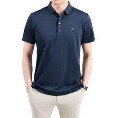 남성용 사방스판 골프 반팔 카라 티셔츠 YTN109