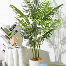 마쉬매리골드 인테리어 인조나무 아레카야자 180cm, 그린, 1개