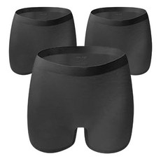 파란 퓨징 모달 심리스 누디 사각 팬티 3p