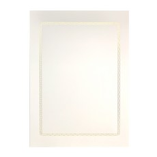 상장팩토리 금박 상장용지 180g, 순백색(완자), 50개