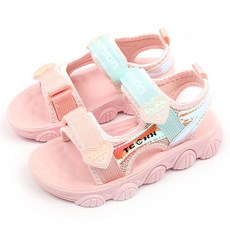 Lulushu 女童兩穿愛心涼鞋 RS131