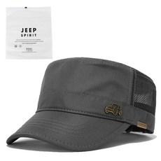 Jeep JEEPSPIRIT 半網眼軍帽 A0186 + 專用包裝袋套組