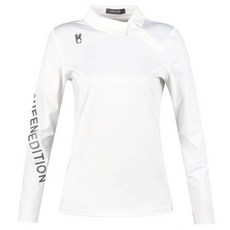 GreenQueen Luxe Golf 女款不對稱翻領長袖T恤 GQ4S614W
