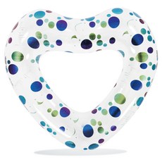 TUCAN 愛心亮片游泳圈 93cm, 1個, 混色