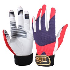 제트 수비장갑 왼손용 BGK-231, 네이비 + 레드, 1개