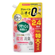 Kao 花王 Resesh 除菌EX W消臭噴霧 花園玫瑰香 補充包, 700ml, 1包